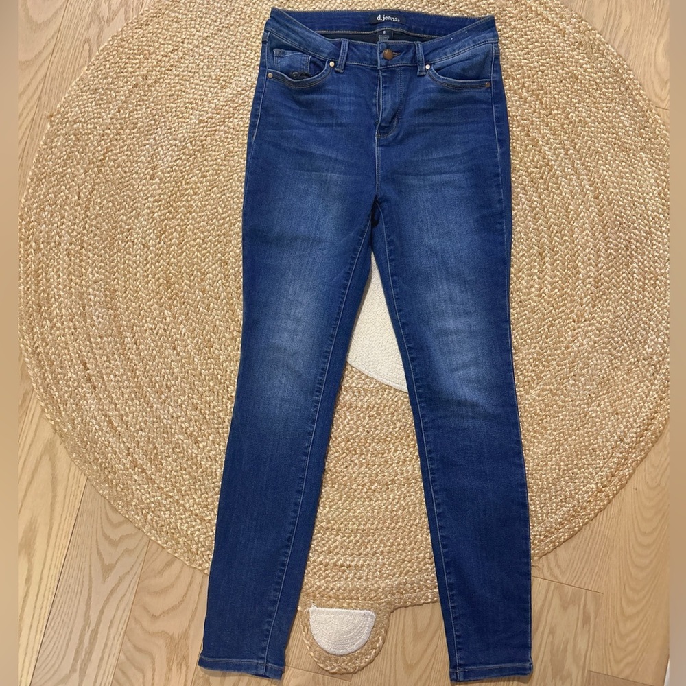 d. jeans Women's Dark Blue Skinny Jeans